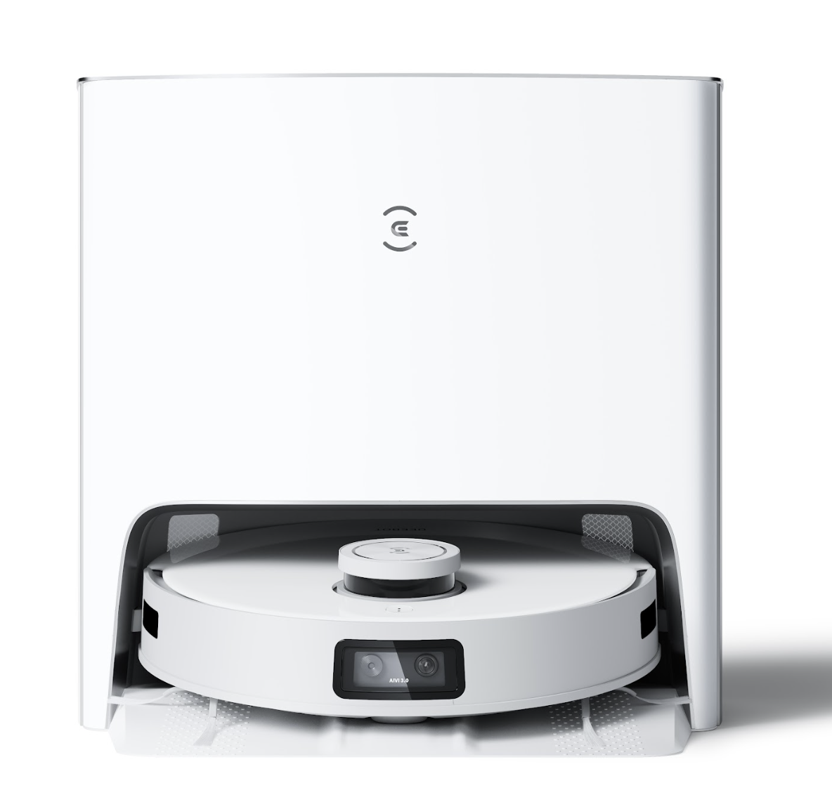 Robot Hút Bụi Lau Nhà Thông minh Giặt Giẻ Tự Động Ecovacs Deebot T10 Turbo - Bản Quốc Tế - Điều Khiển Bằng Giọng Nói, Lực hút 3000 Pa, Camera 960p, Lưu 3 Bản đồ - Hàng Chính hãng