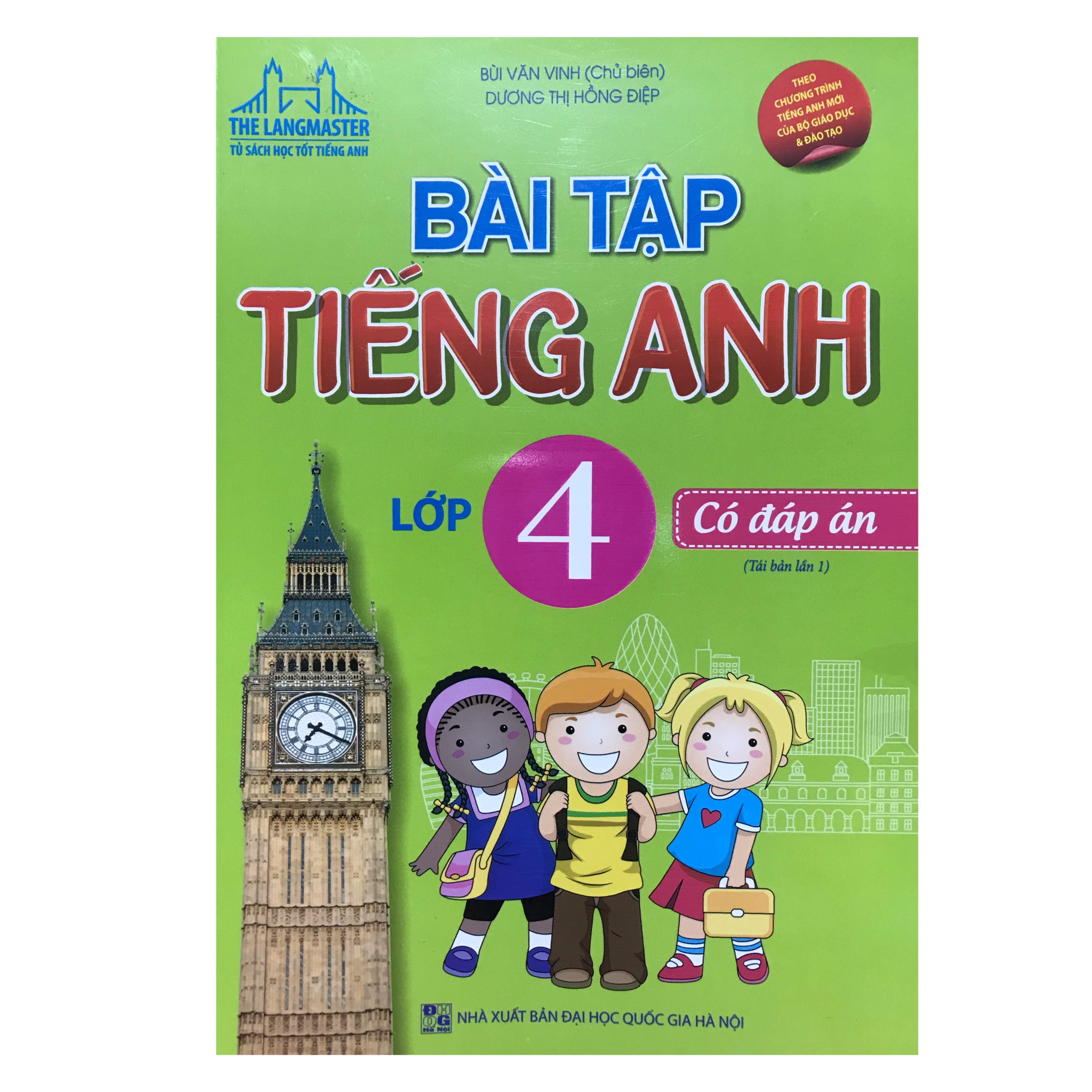 Bài Tập Tiếng Anh Lớp 4 có đáp án