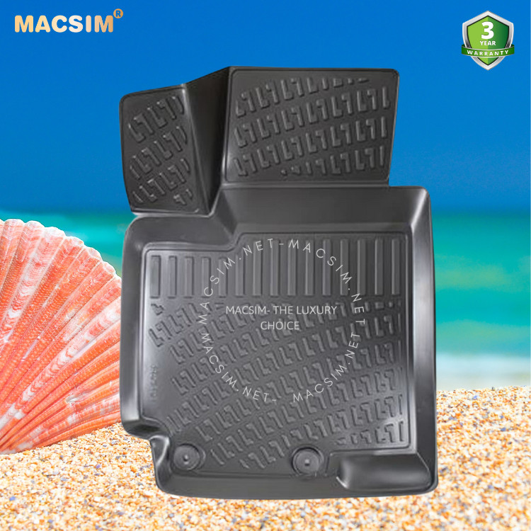 Thảm lót sàn ô tô nhựa TPU Silicon Kia Rio third generation 2011-2017 Nhãn hiệu Macsim