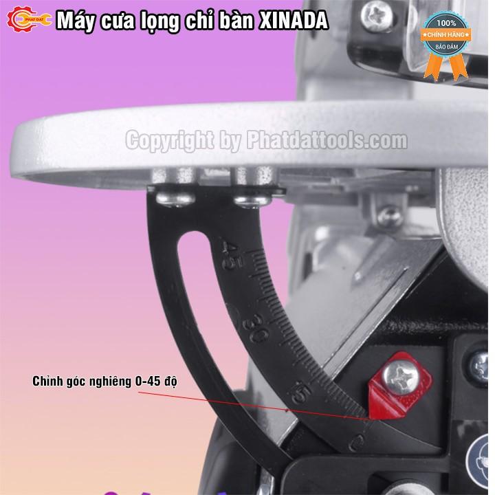 Máy cưa lọng chỉ bàn XINNADA - Hàng chính hãng - Bảo hành 6 tháng