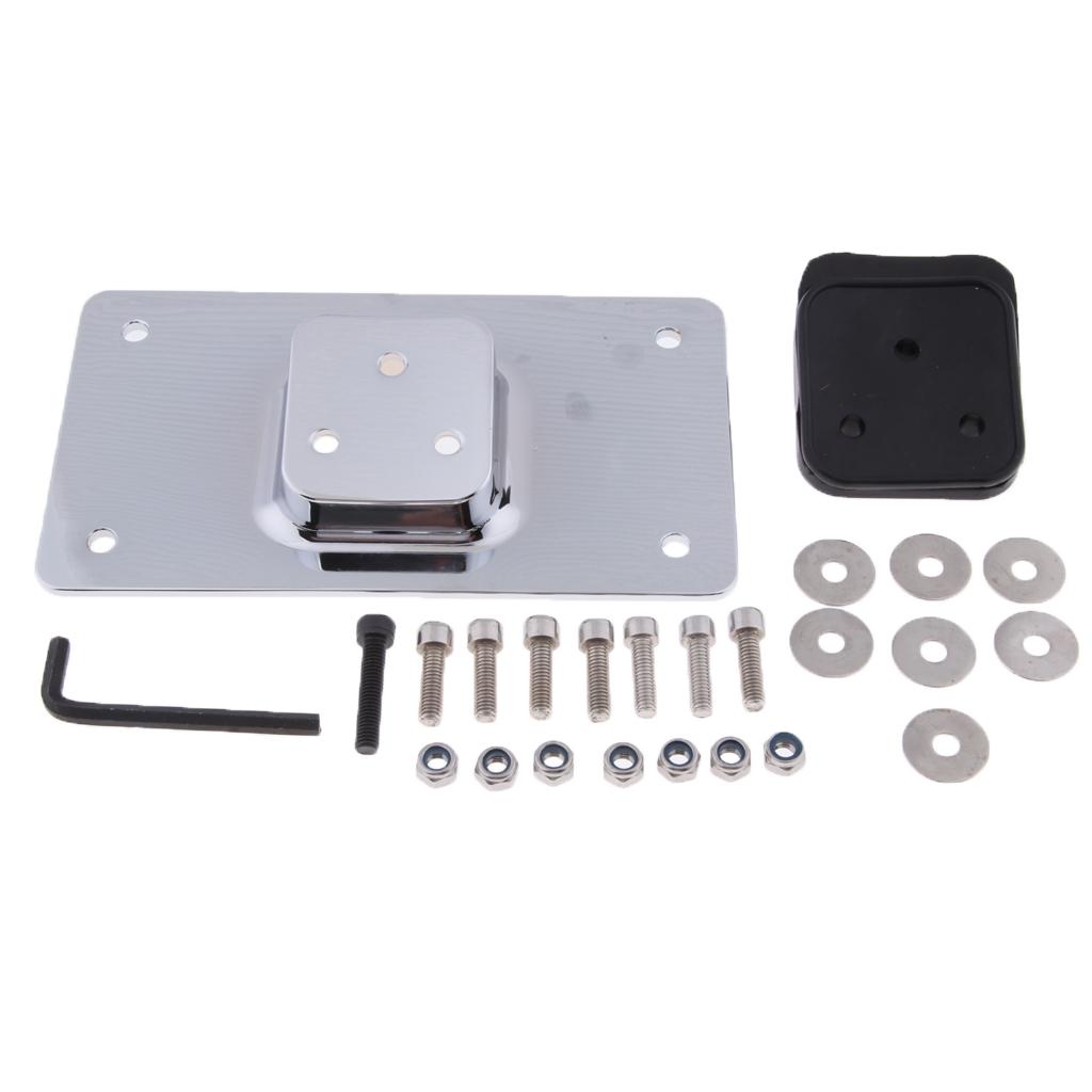 Laydown Tilt License Mảng Khung Gắn Cho Harley Sportster Softail