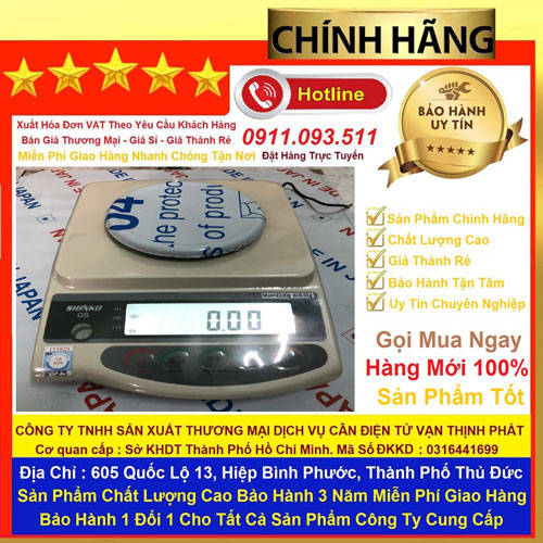 Cân Điện Tử GS SHIKO 1200 g 0.01 g