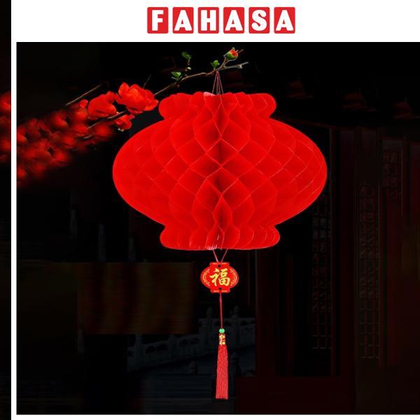 Đèn Lồng Đỏ Trang Trí Tết 25 cm