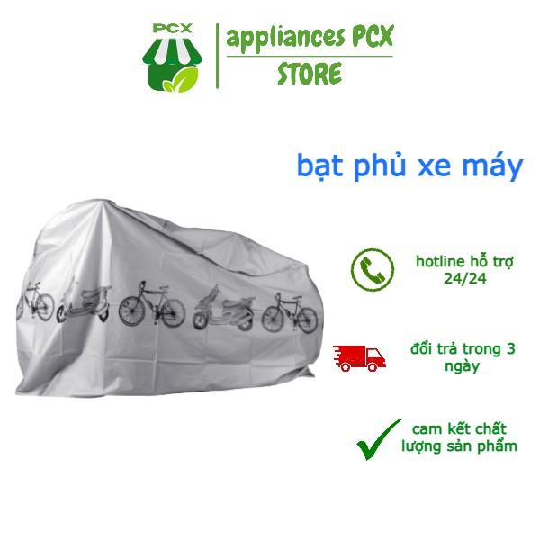 Bạt phủ xe máy chống nắng mưa cao cấp