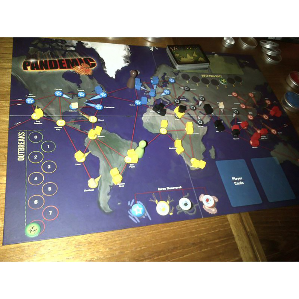 Trò Chơi Pandemic Board Game Thẻ Bài Vui Nhộn