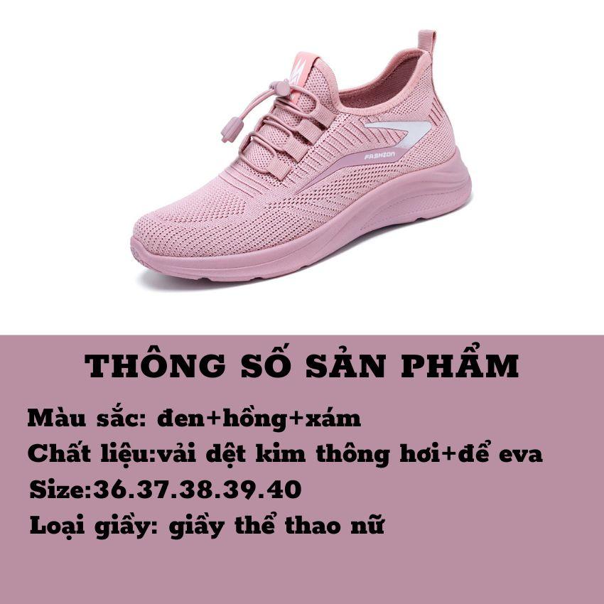 Giày Thể Thao Nữ Siêu Nhẹ Êm Chân Thoáng Khí Mẫu Mới Sử Dụng Đa Năng Chạy Bộ,Đi Làm,Tập Gym,Chơi Thể Thao GTTN30