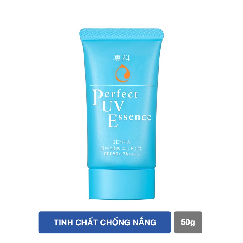 Bộ sản phẩm dưỡng trắng sạch thoáng Senka (Perfect UV Essence 50g + Lotion 200ml + All clear fresh 230ml)