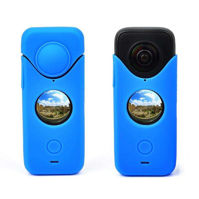 Vỏ Silicon Mềm Bảo Vệ Ống Kính Máy Ảnh Chống Bụi Cho Insta360 One X2