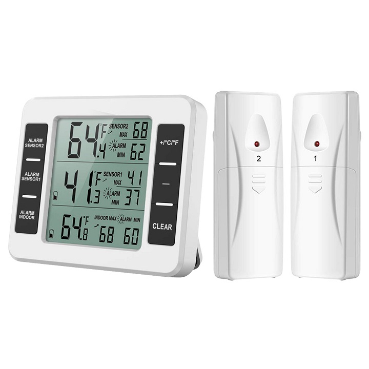 Máy Đo Nhiệt Độ Cao Cấp Từ Xa Không Dây