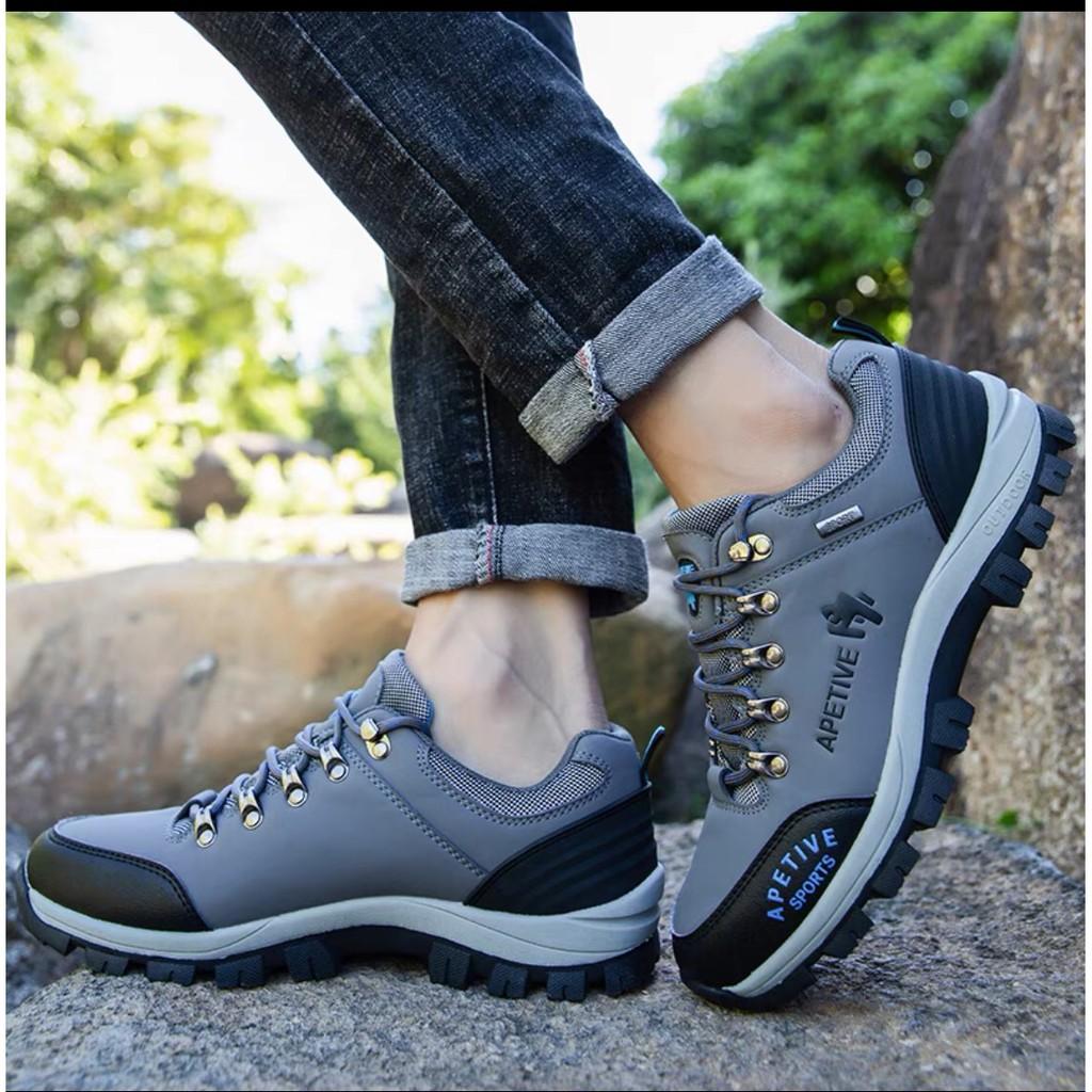 giày thể thao nam (sneaker) - giày nam leo núi OUTDOOR,chống thấm nước,siêu bền, đi phượt, trekking, đi địa hình