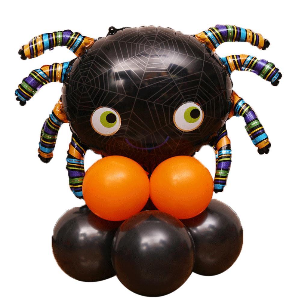 Halloween Balloon Post Spider Balloon Party Decorations Photo Prop