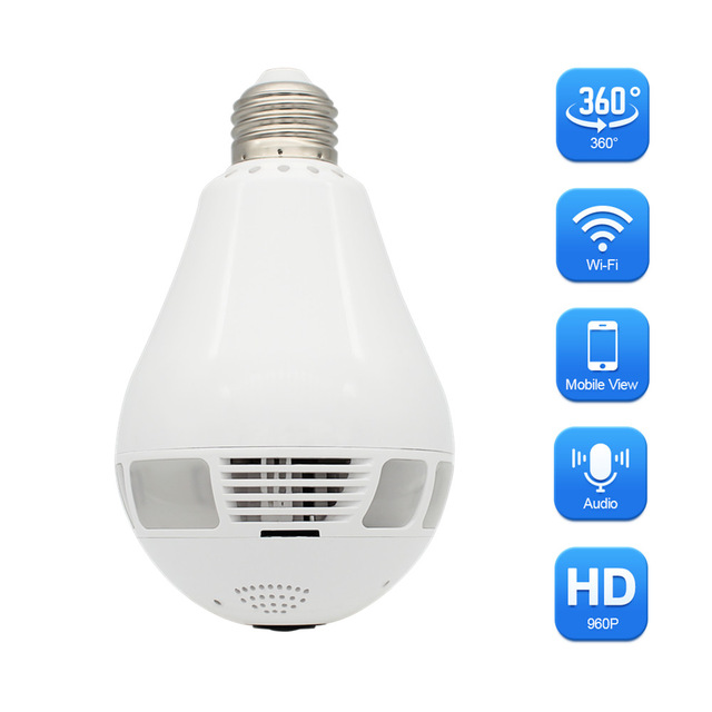 Camera giám sát WIFI Yoosee bóng đèn VR960 - Hàng nhập khẩu