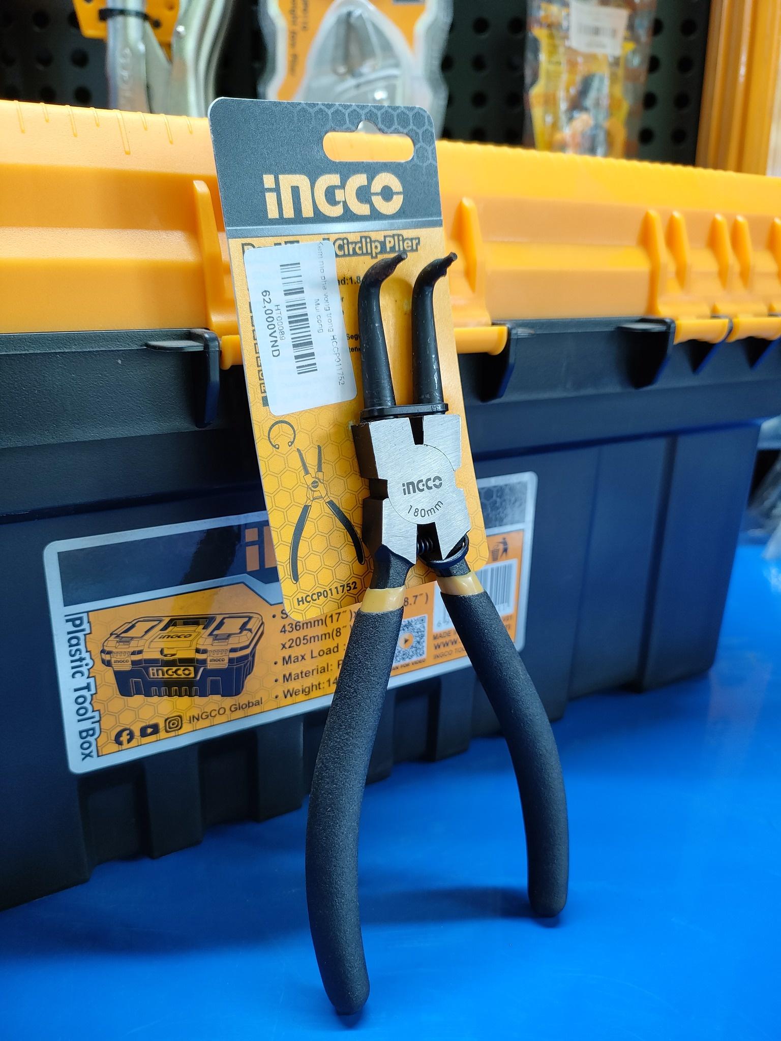KÌM MỞ PHE VÒNG TRONG MŨI CONG 7&quot; INGCO HCCP011752 - HÀNG CHÍNH HÃNG