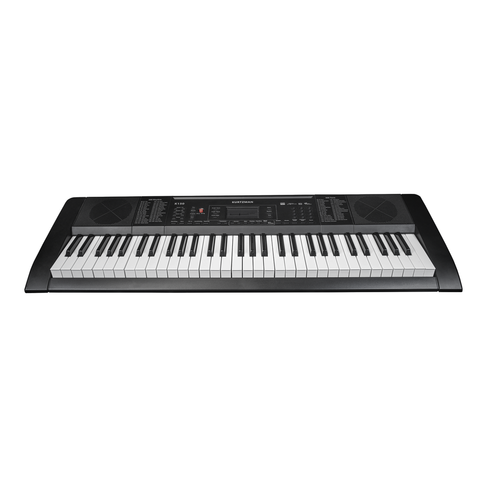 Đàn Organ điện tử/ Portable Keyboard - Kzm Kurtzman K150 (Latest version) - Best keyboard for Beginner - Màu đen (BL) - Hàng chính hãng