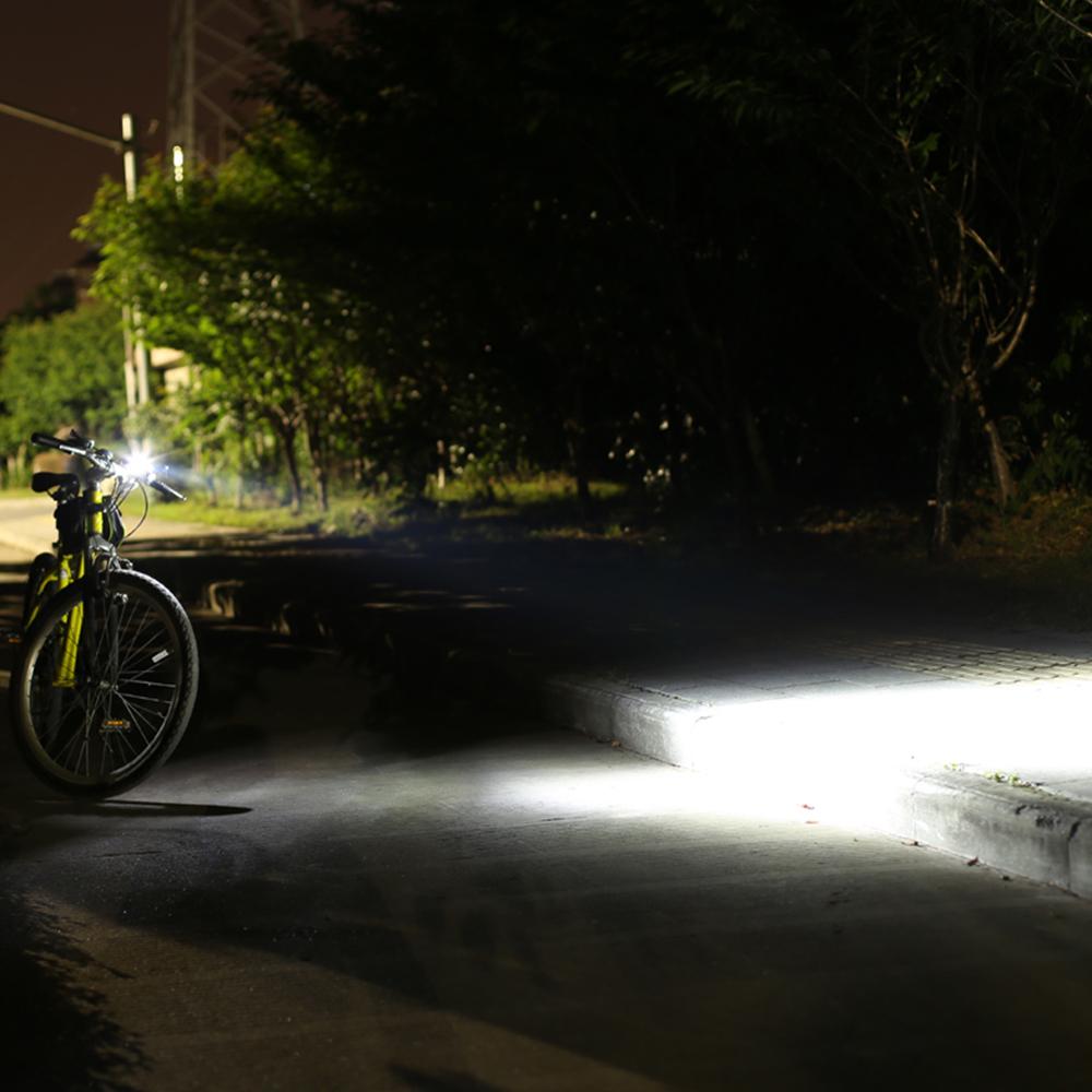 Đèn led xe đạp, hợp kim nhôm có thể sạc lại 5W, chống thấm nước