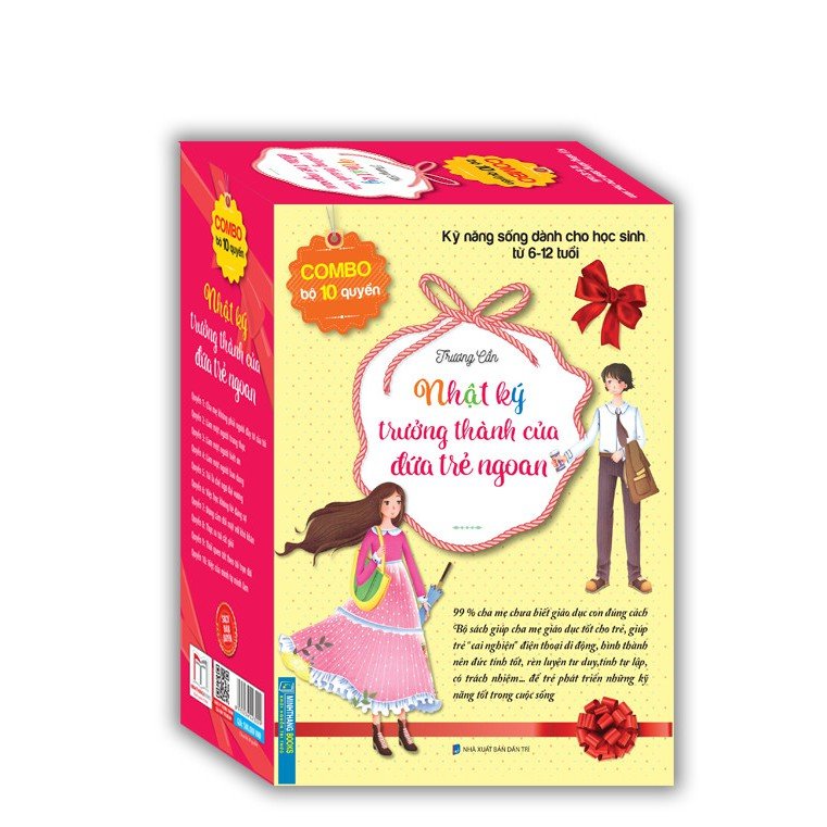 Combo Nhật Ký Trưởng Thành Của Đứa Trẻ Ngoan Tặng kèm bút và sổ tay