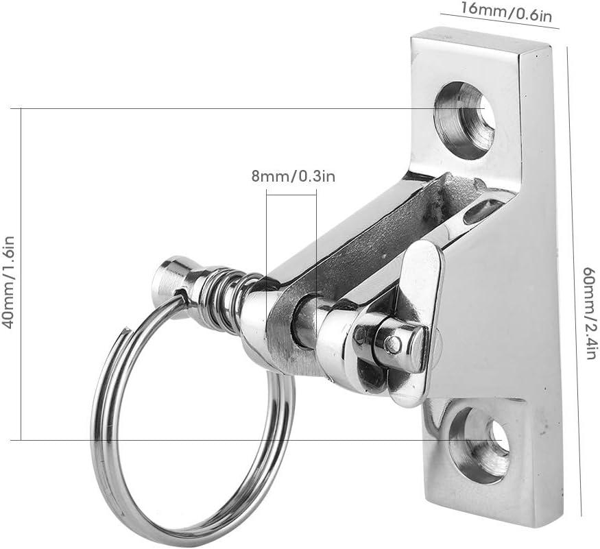 Boong Thuyền, Boong Bản Lề 90 Độ Đầu Thuyền Lắp Nhanh Chóng Phát Hành Pin Thép Không Gỉ Marine Hood Phần