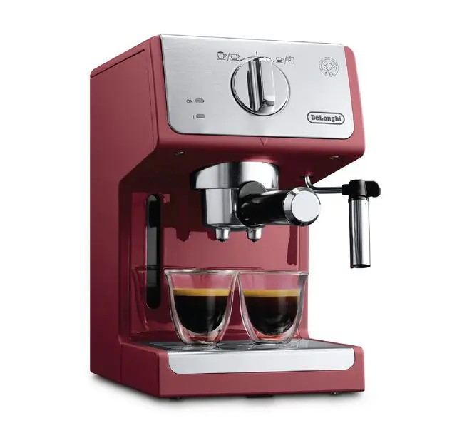[Hàng chính hãng] Máy pha cà phê espresso DeLonghi Active Line ECP33.21 (R/ BK)
