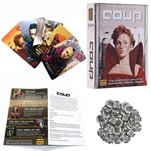 Trò chơi Boardgame Coup chiến thuật hấp dẫn