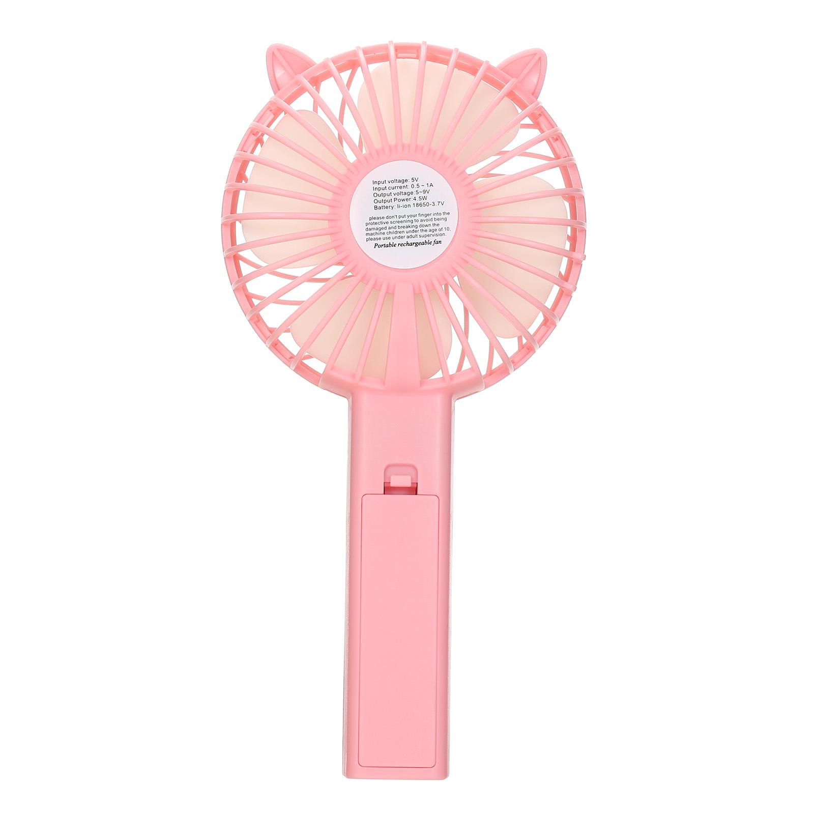 Quạt cầm tay mini 3 chế độ gió, sạc USB