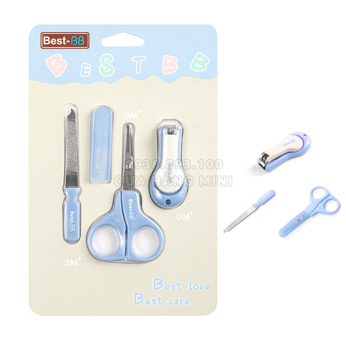 Bộ Kềm Cắt Móng 3 Món Cho Bé