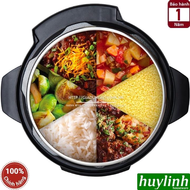 Nồi Áp Suất Điện Đa Năng INSTANT POT DUO 60 7-IN-1 Dung Tích 5.7L- Hàng Chính Hãng