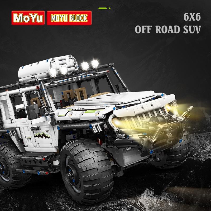 Đồ Chơi Lắp Ráp Mô Hình Xe SUV 6X6 – MOYU BLOCK 88009( 2 bản)