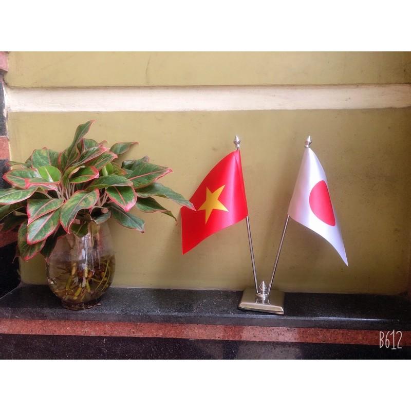 Cờ để bàn các nước việt nam nhật bản