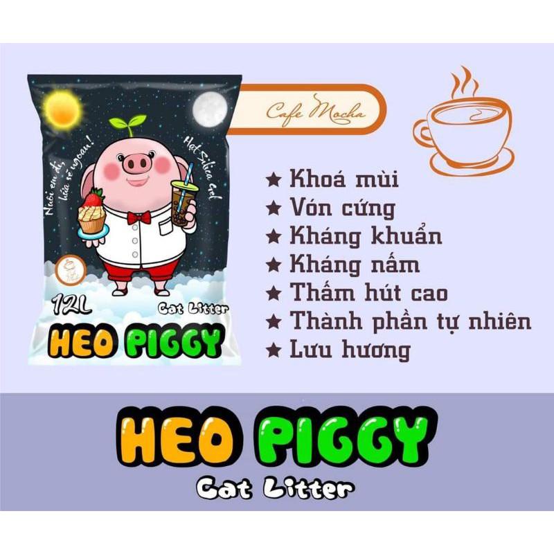 Cát vệ sinh Piggy gói 12l