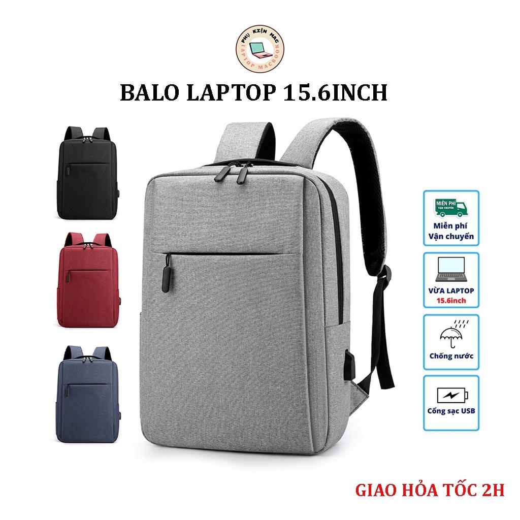 Balo Đi Học Thời Trang Nam Nữ, Ba Lô Đựng Laptop 15.6inch Chống Sốc Chống Nước, Đi Làm Công Sở Du Lịch Phong Cách Unisex