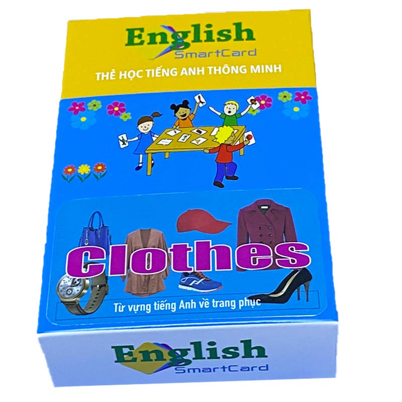 Flashcard tiếng Anh chủ đề  đồ trang phục thường gặp