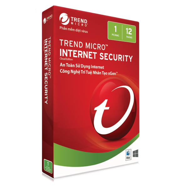 Phần Mềm Diệt Virus Trend Micro Internet Security