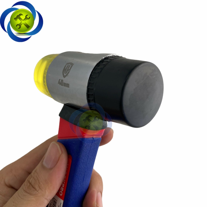 Búa cao su hai đầu Workpro WP241036 đường kính 40mm