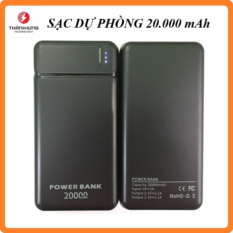 SẠC DỰ PHÒNG 20.000MAH -  Hàng chính hãng