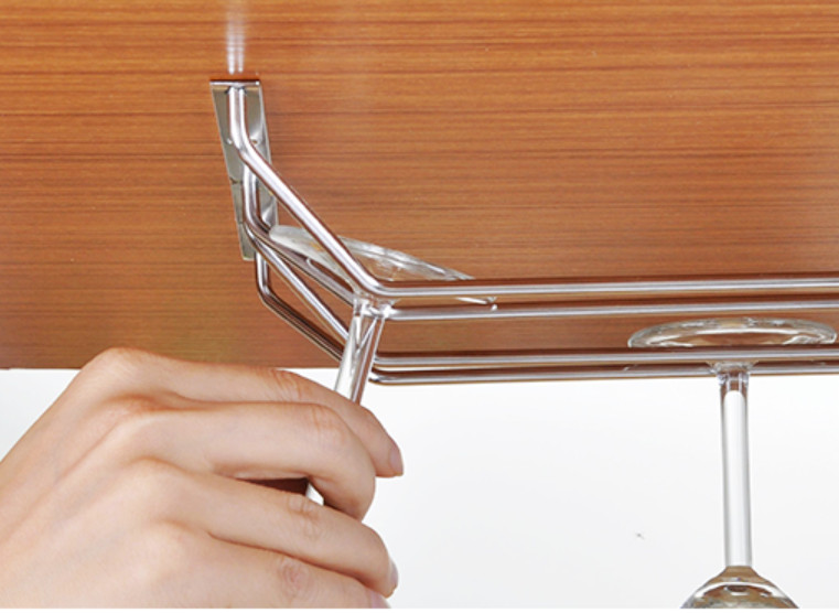 Giá Treo Ly Rượu Vang Inox 304 - 45cm