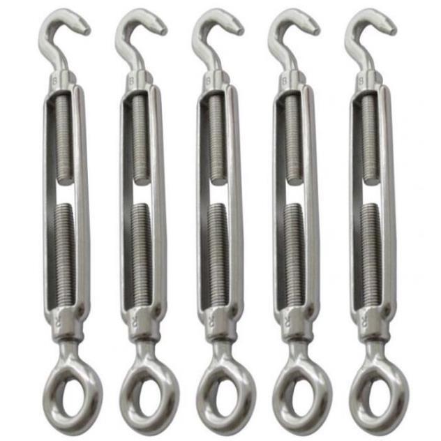 Dây cáp bọc phi 6,dài 15m ,tăng đơ 2 ,ốc xiết cáp 2 con ️️️ cáp thép giá sỉ