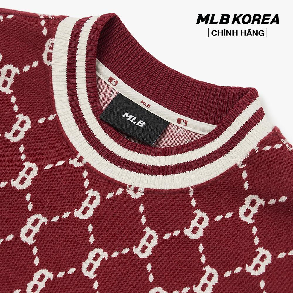 MLB - Áo sweatshirt tay dài phom suông Monogram 3AMTM0724-43WIS