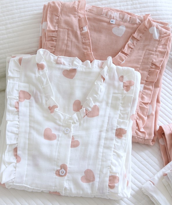 Bộ Pyjama bầu và sau sinh thô đũi Azuno AZ55 Có Thiết Kế Cho con Bú Mặc Mùa Hè Cực Mát