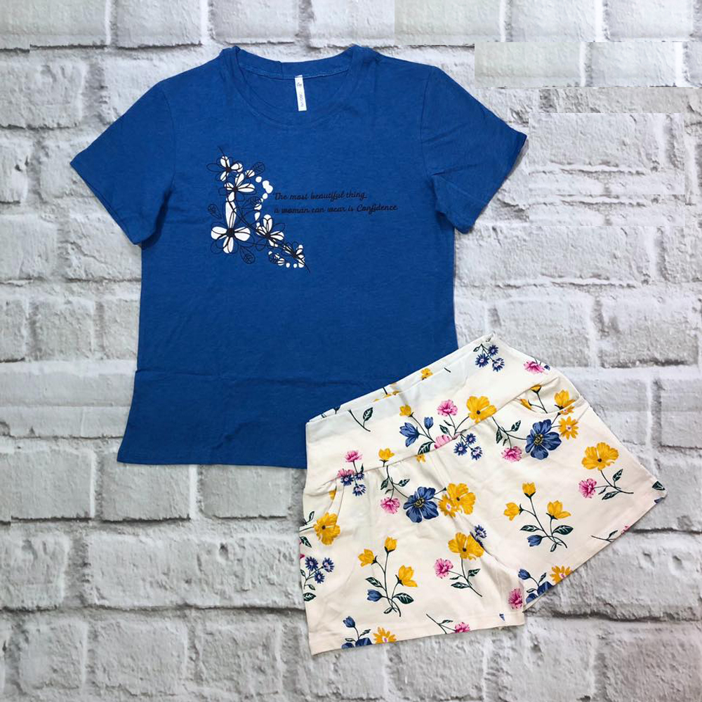 Sét Bộ Thun Cotton Quần Ngắn