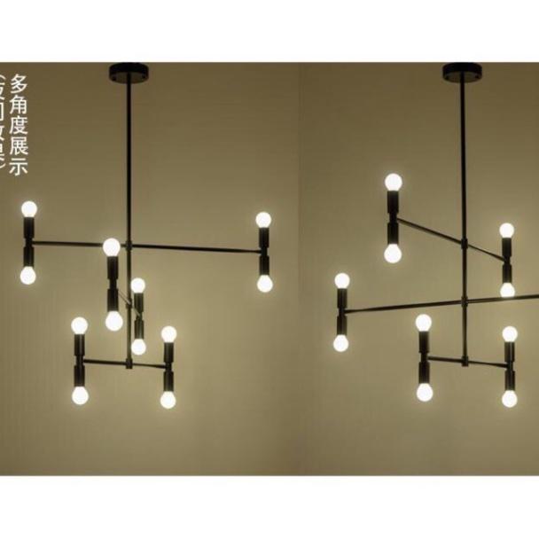 Đèn thả 36 bóng,đèn thả chùm,đèn phòng khách DT