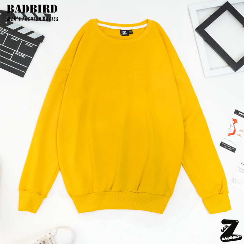 Áo Thun Dài Tay Unisex nam nữ form rộng Oversize, Sweater chất nỉ da cá cao cấp trơn basic, GENZ, Thương hiệu Việt