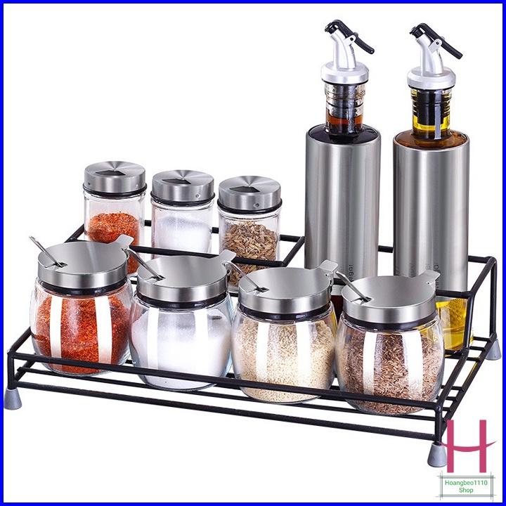 Kệ đựng gia vị, Kệ để đồ thông minh 2 tầng đa năng tiết kiệm không gian