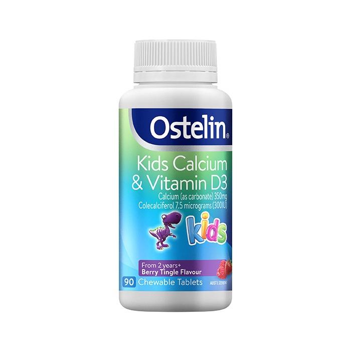 Canxi & vitamin D Ostelin Kids Úc cho bé từ 2 tuổi