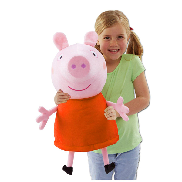 Gấu Bông Heo Peppa (Cao 40 Cm) Gb13 (Màu Cam)