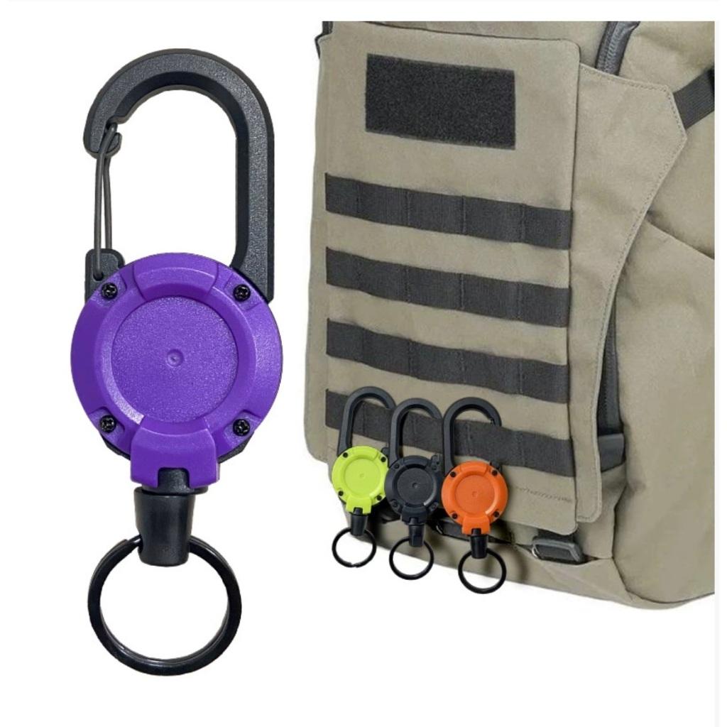 Móc Treo Đa Năng Có Dây Rút Tự Động_Carabiner Retractable
