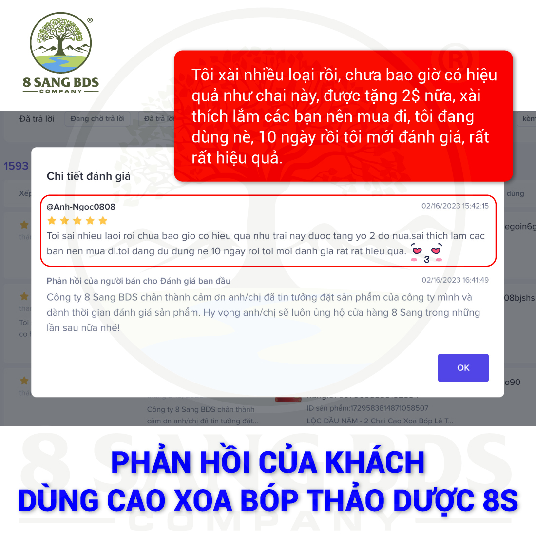 Tặng 1 Bột Đắp | Set 03 Chai Cao Xoa Bóp Thảo Dược 8S