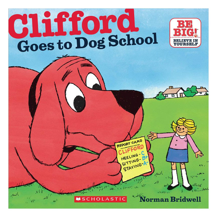Clifford Goes To Dog School (8 x 8)