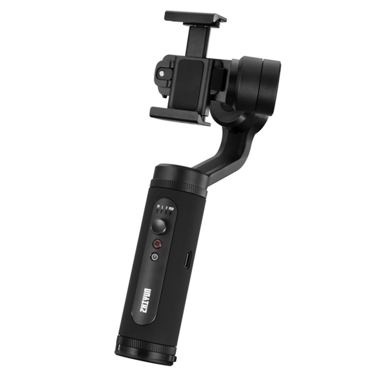 Tay cầm chống rung Gimbal Zhiyun Smooth Q2 dùng cho điện thoại, Gopro, chống rung 3 trục, chiều cao chỉ 20.4cm, thiết kế kim loại tải được smartphone lớn, chịu tải tới 260g - Hàng chính hãng