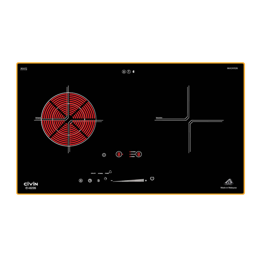 Bếp điện từ hồng ngoại CIVIN EI6226 - Hàng nhập khẩu
