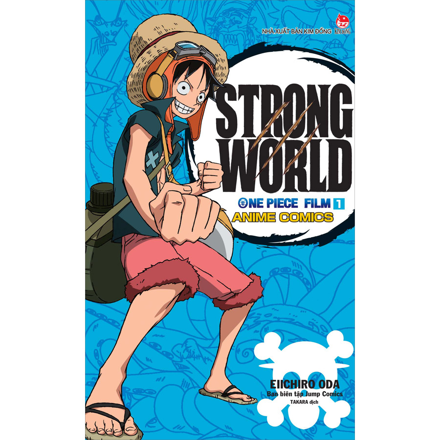 Hình ảnh Combo Anime Comics: One Piece Film Strong World (2 Cuốn)